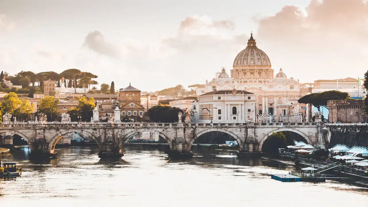 Landscape view of Rome