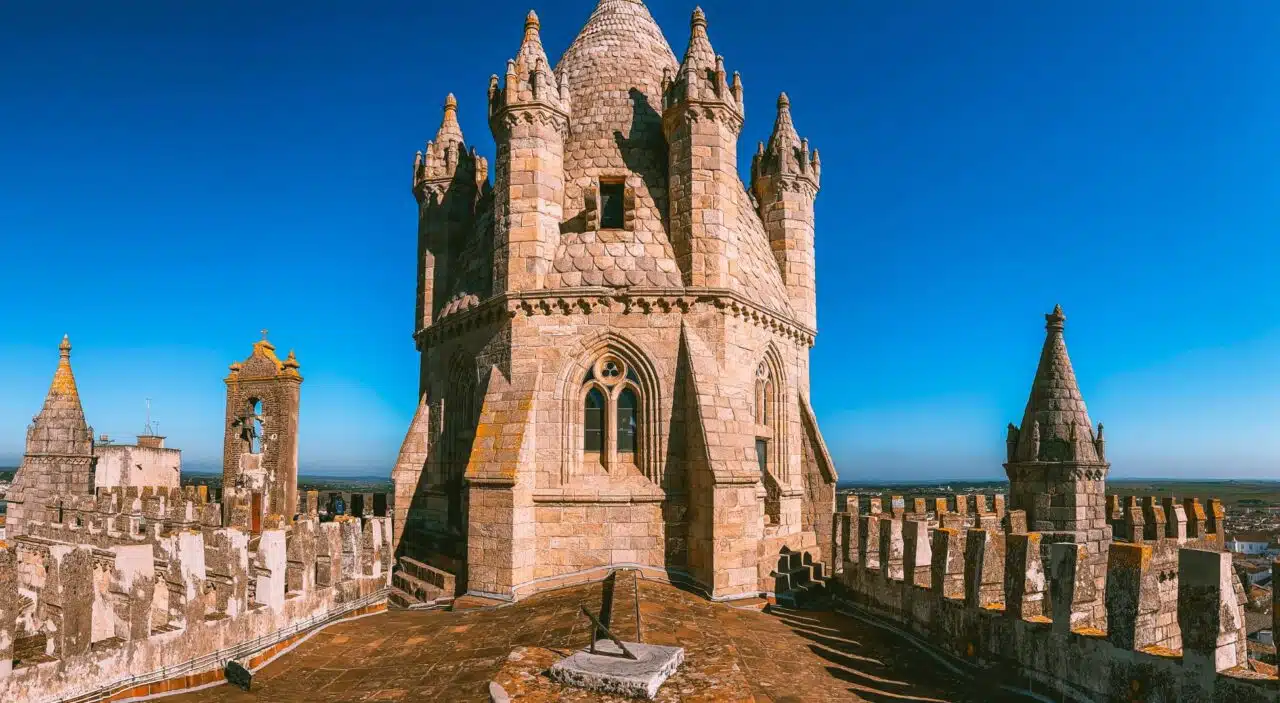 Cathedral of Evora in Portugal